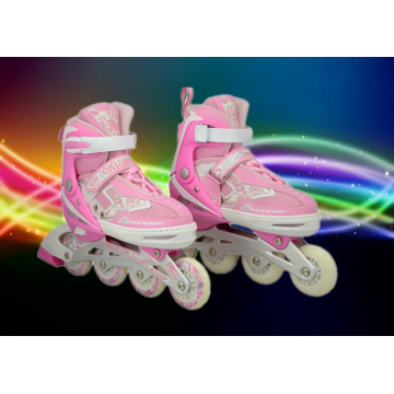 PU Wheel Pink Children Roller Skate